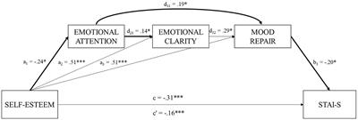 Facing Anxiety, Growing Up. Trait Emotional Intelligence as a Mediator of the Relationship Between Self-Esteem and University Anxiety